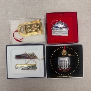 White House Historical Association Christmas Ornament Lot 1987 2014‎ 2016 2018